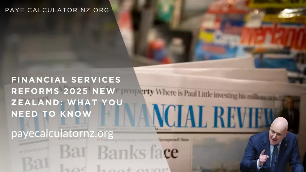 Financial Services Reforms